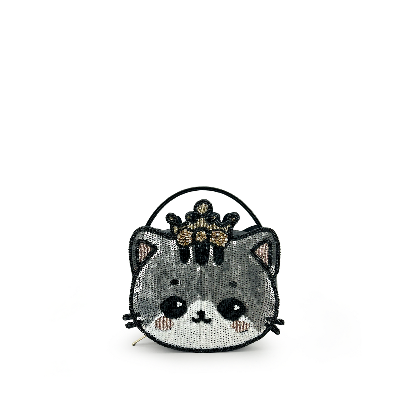 Kitty embroidered mini handbag
