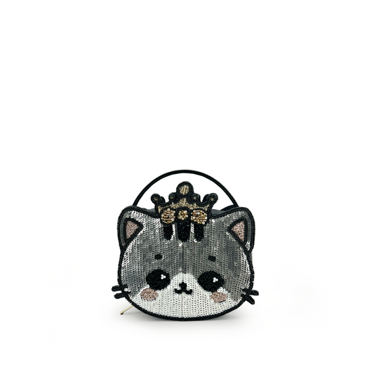 Kitty embroidered mini handbag