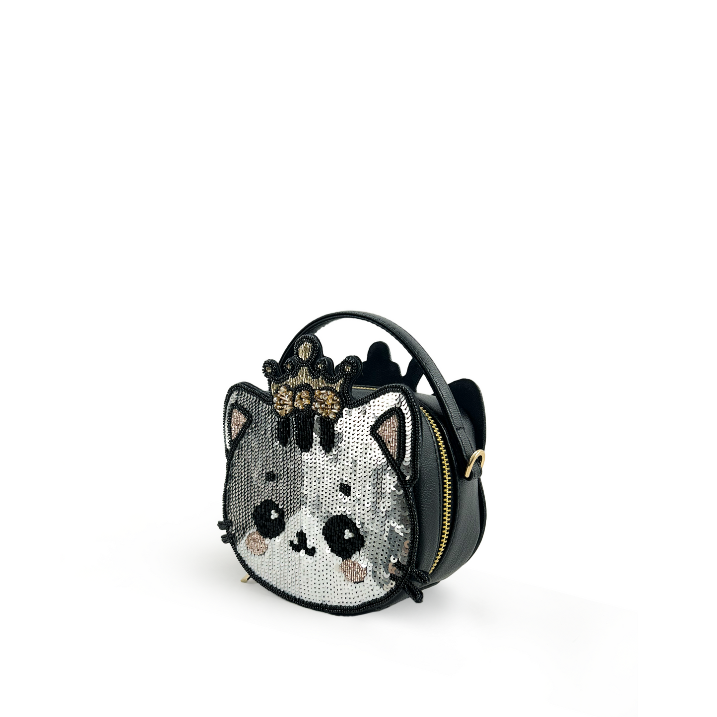 Kitty embroidered mini handbag