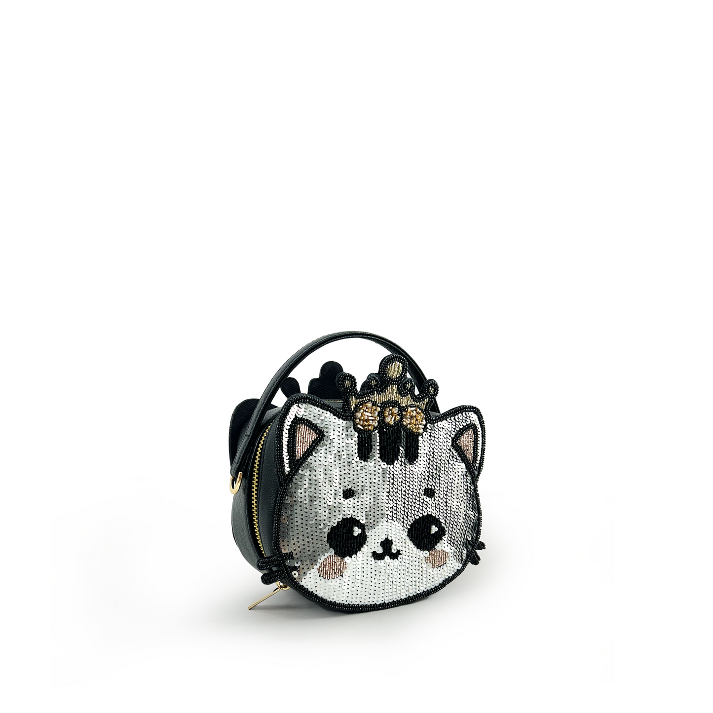 Kitty embroidered mini handbag