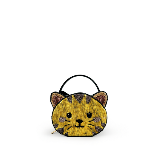 Kitty embroidered mini handbag