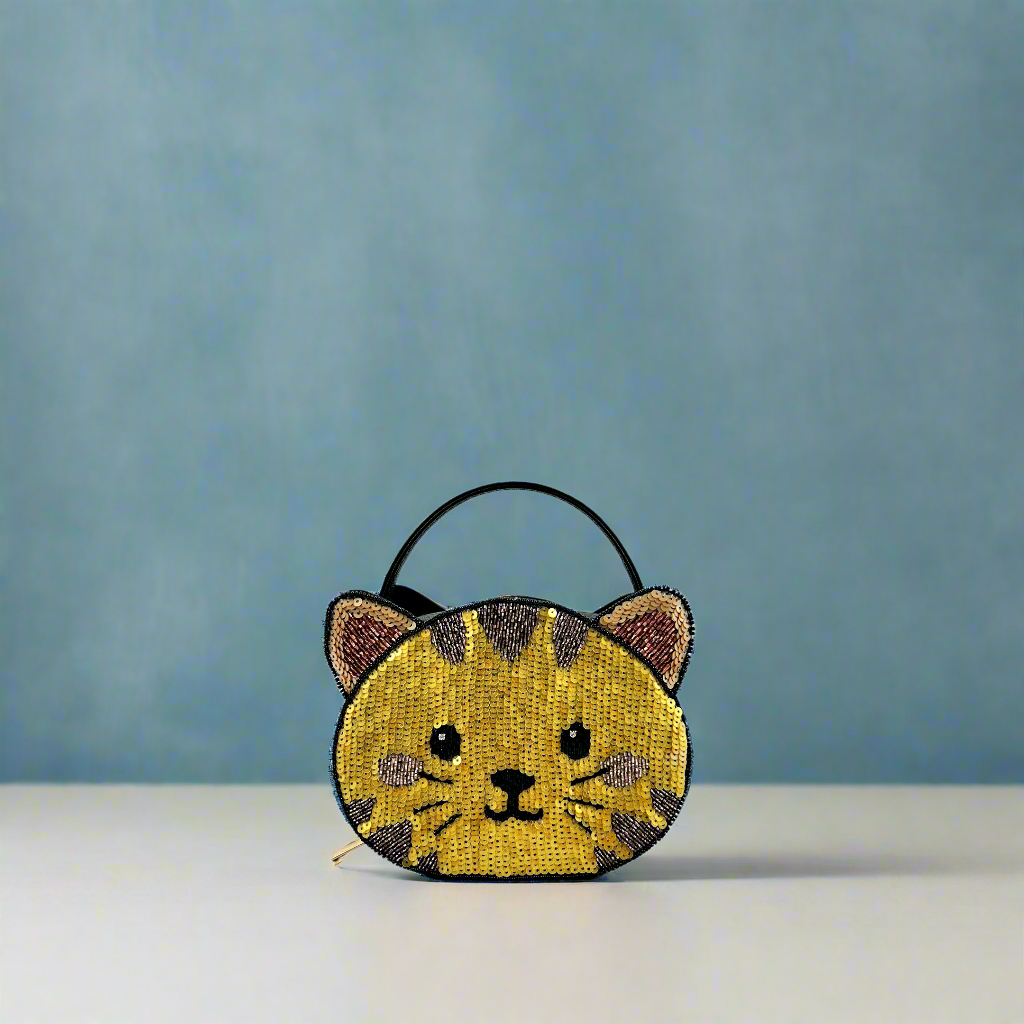 Kitty embroidered mini handbag