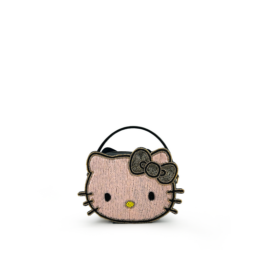 Kitty embroidered mini handbag