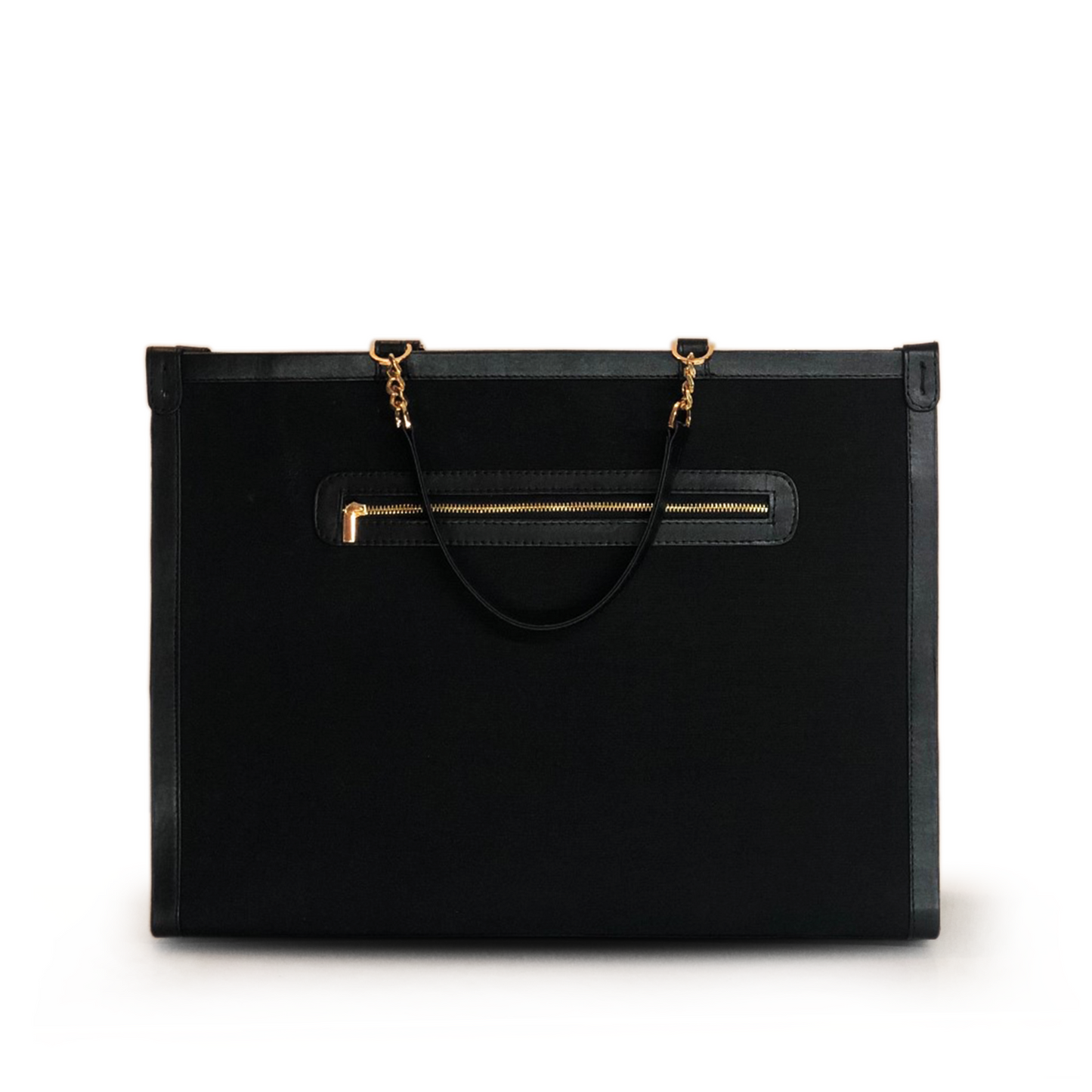 Saine embroidered canvas tote