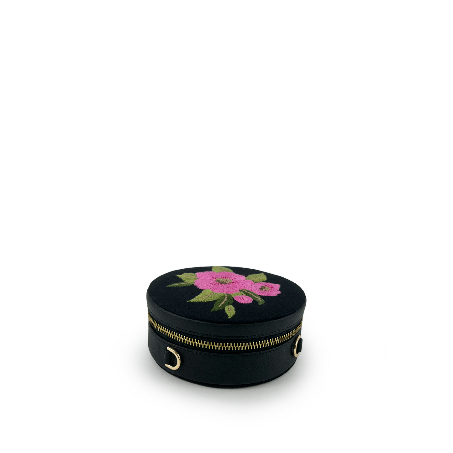 Bubble embroidered sling bag