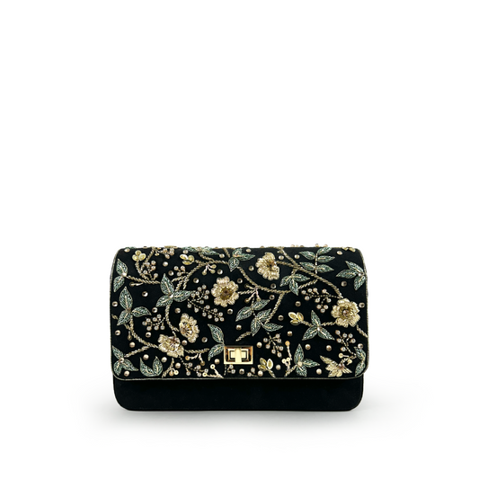 Celeste embroidered handbag