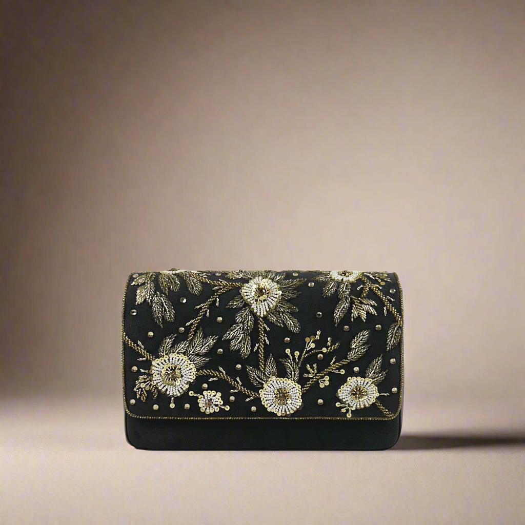 Celeste embroidered handbag