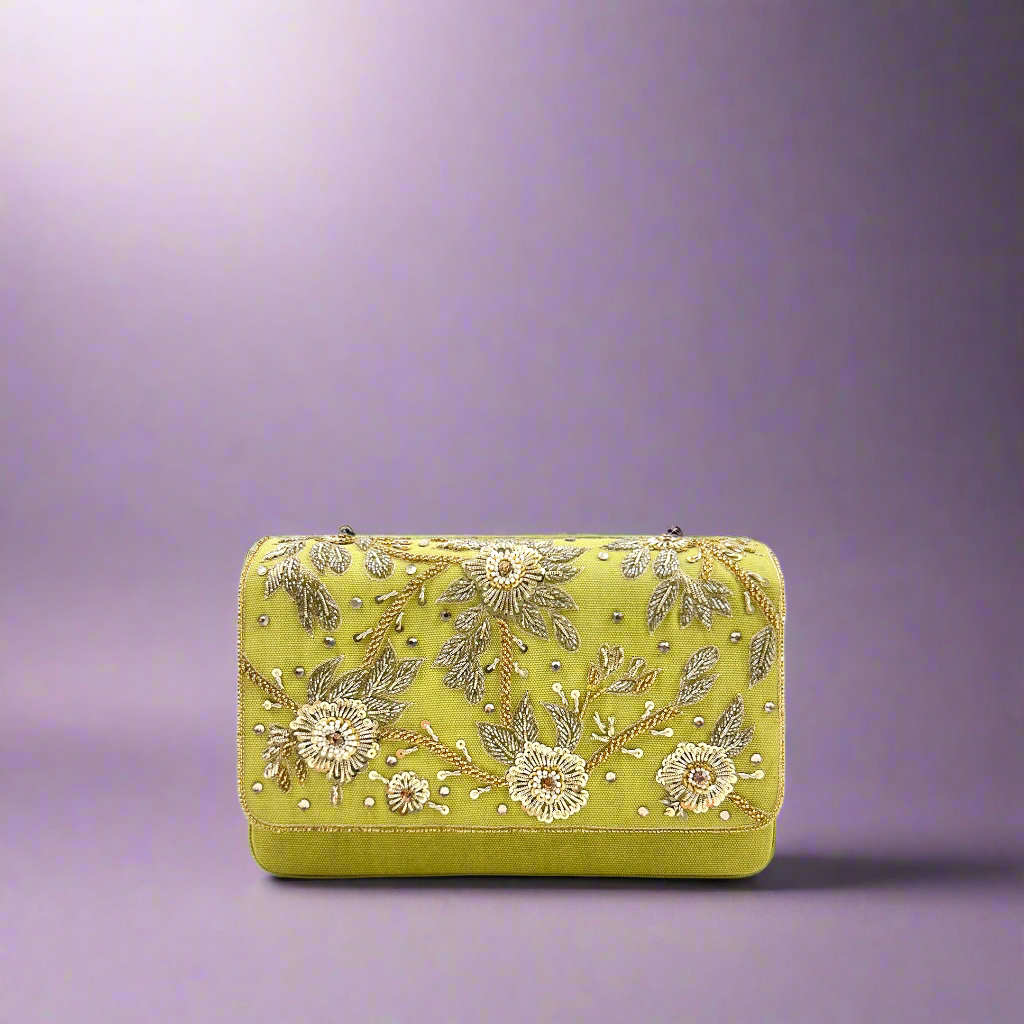 Celeste embroidered handbag
