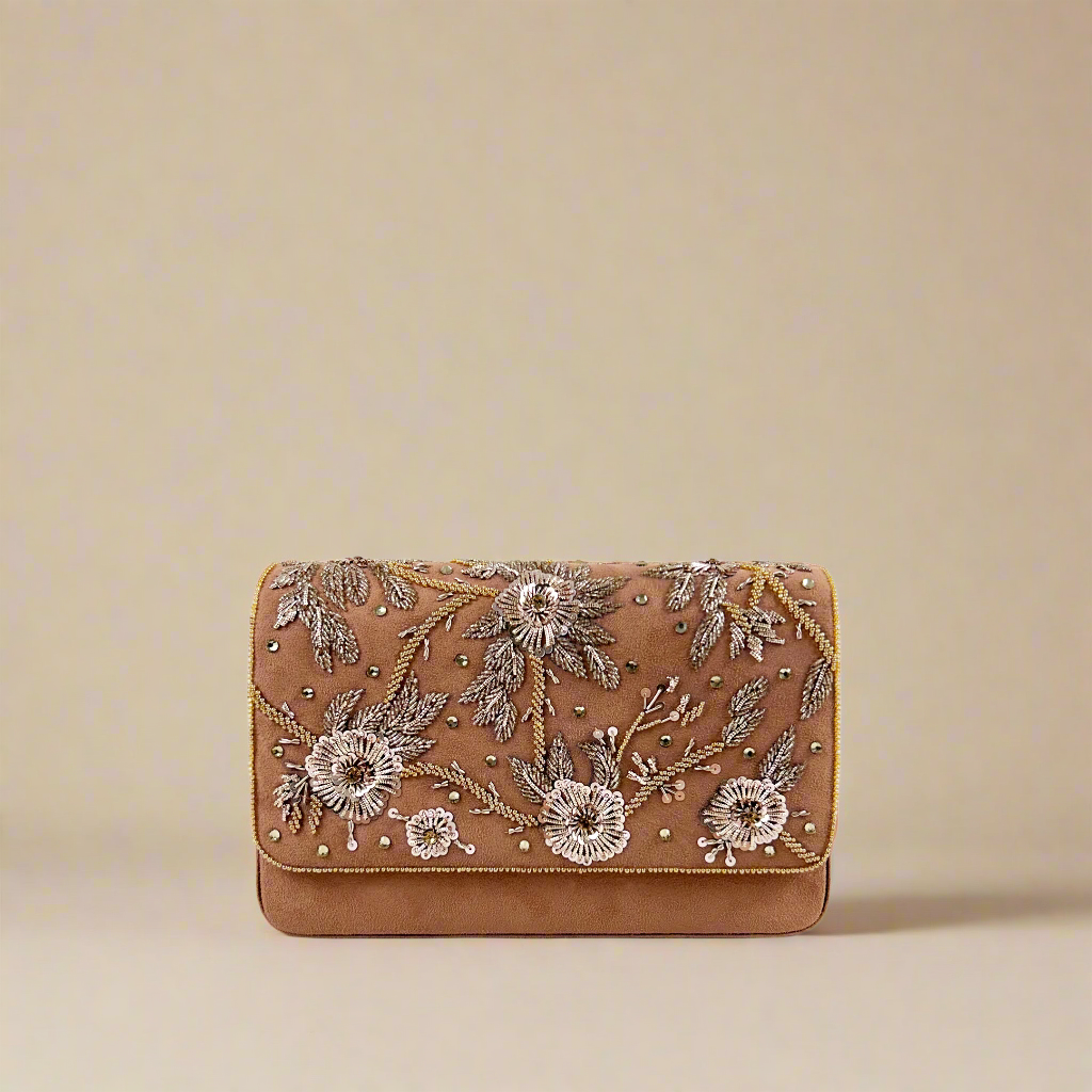 Celeste embroidered handbag