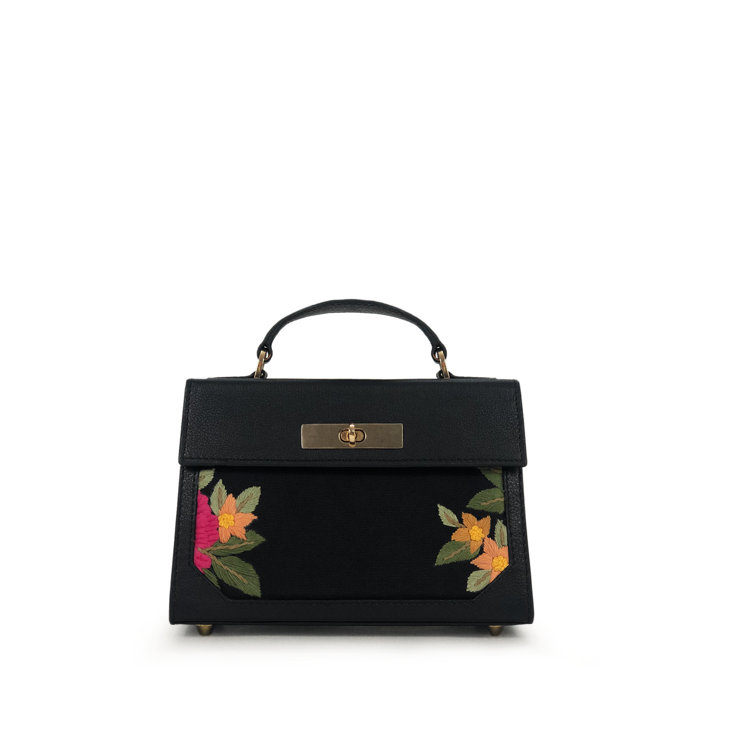 Iris mini embroidered handbag