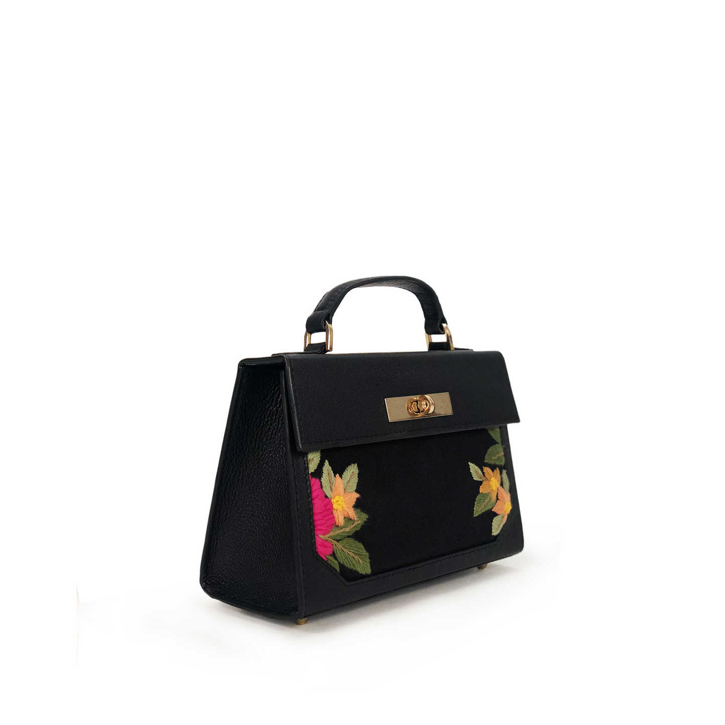 Iris mini embroidered handbag