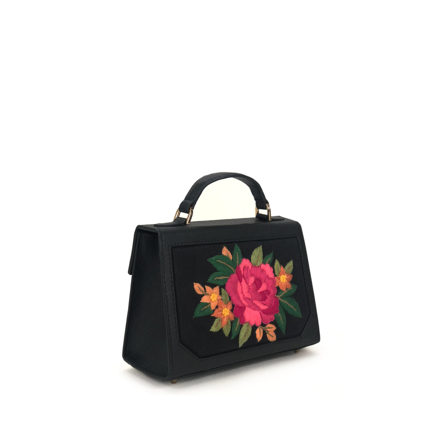 Iris mini embroidered handbag