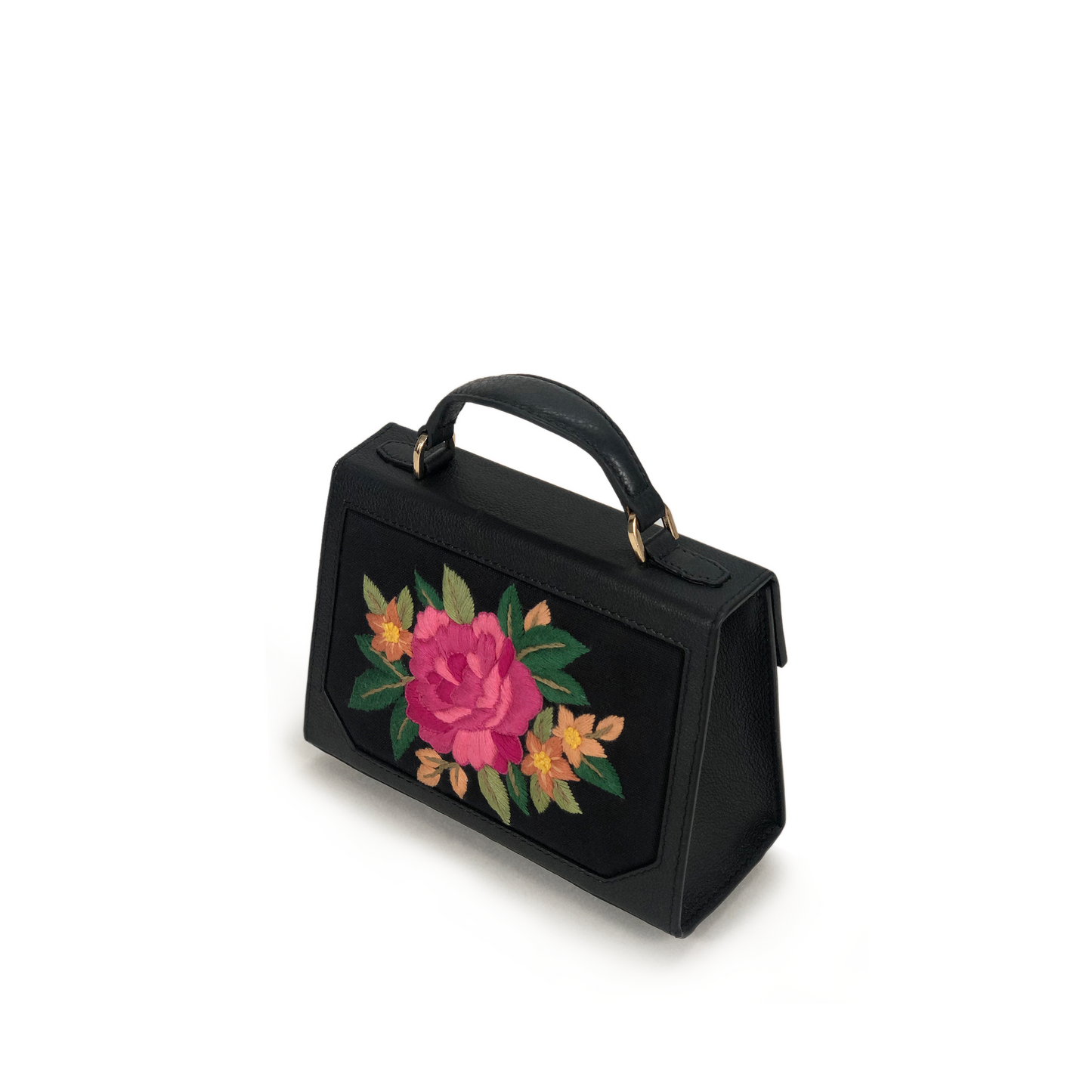 Iris mini embroidered handbag