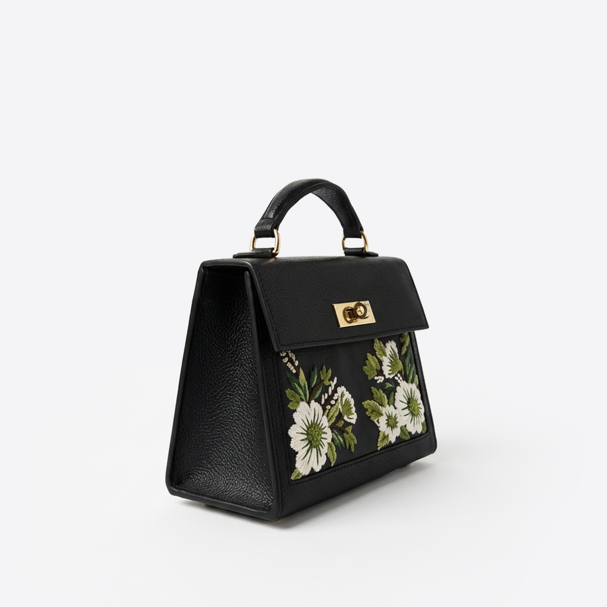 Iris mini embroidered handbag