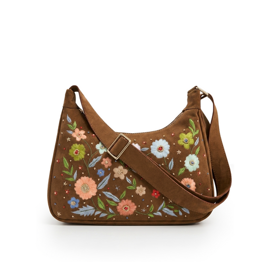 Wildflower meadow shoulder bag