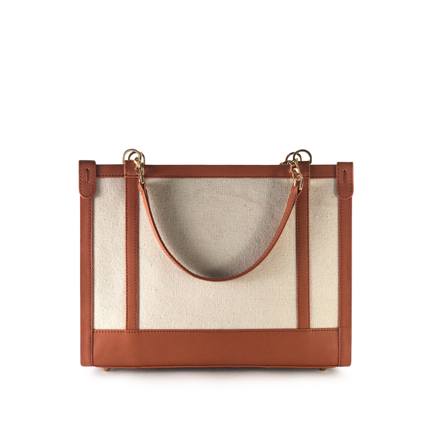 Saine embroidered canvas tote