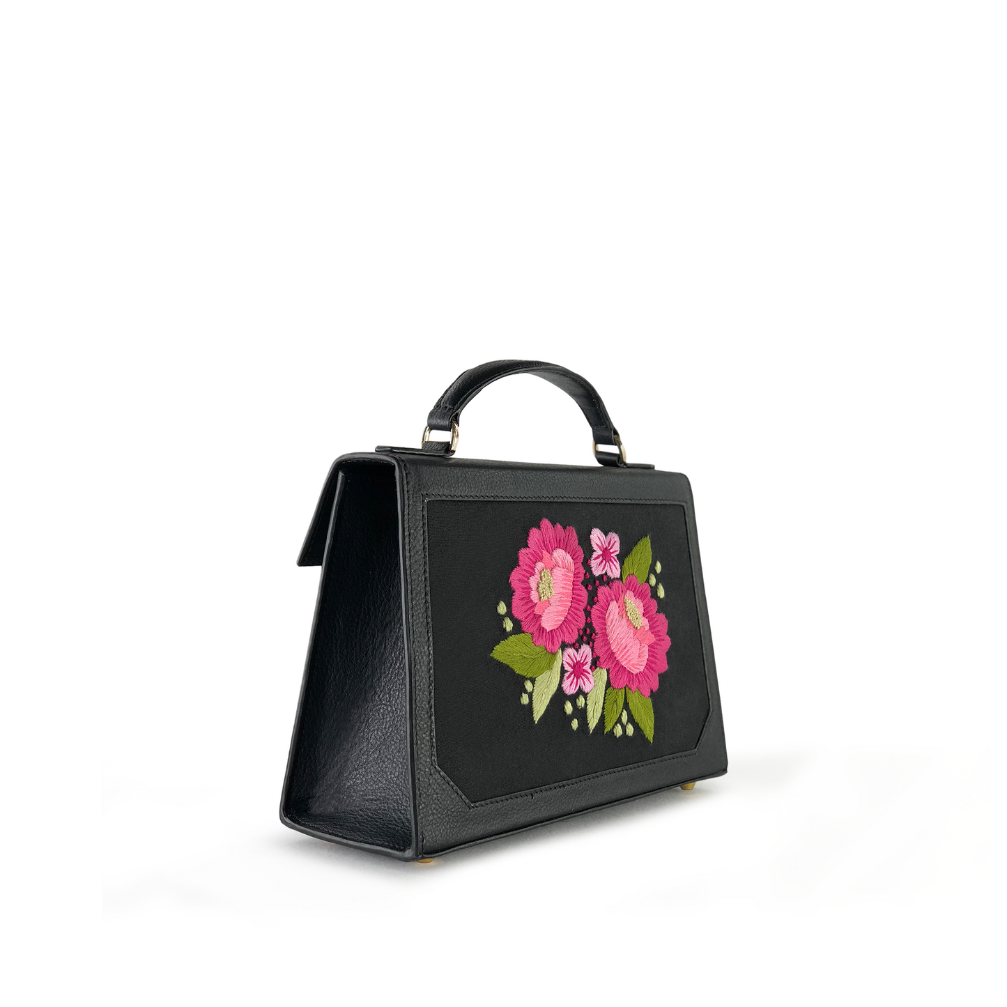 Iris mini embroidered handbag