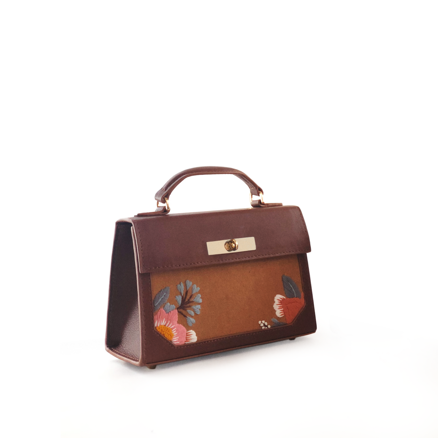Iris mini embroidered handbag