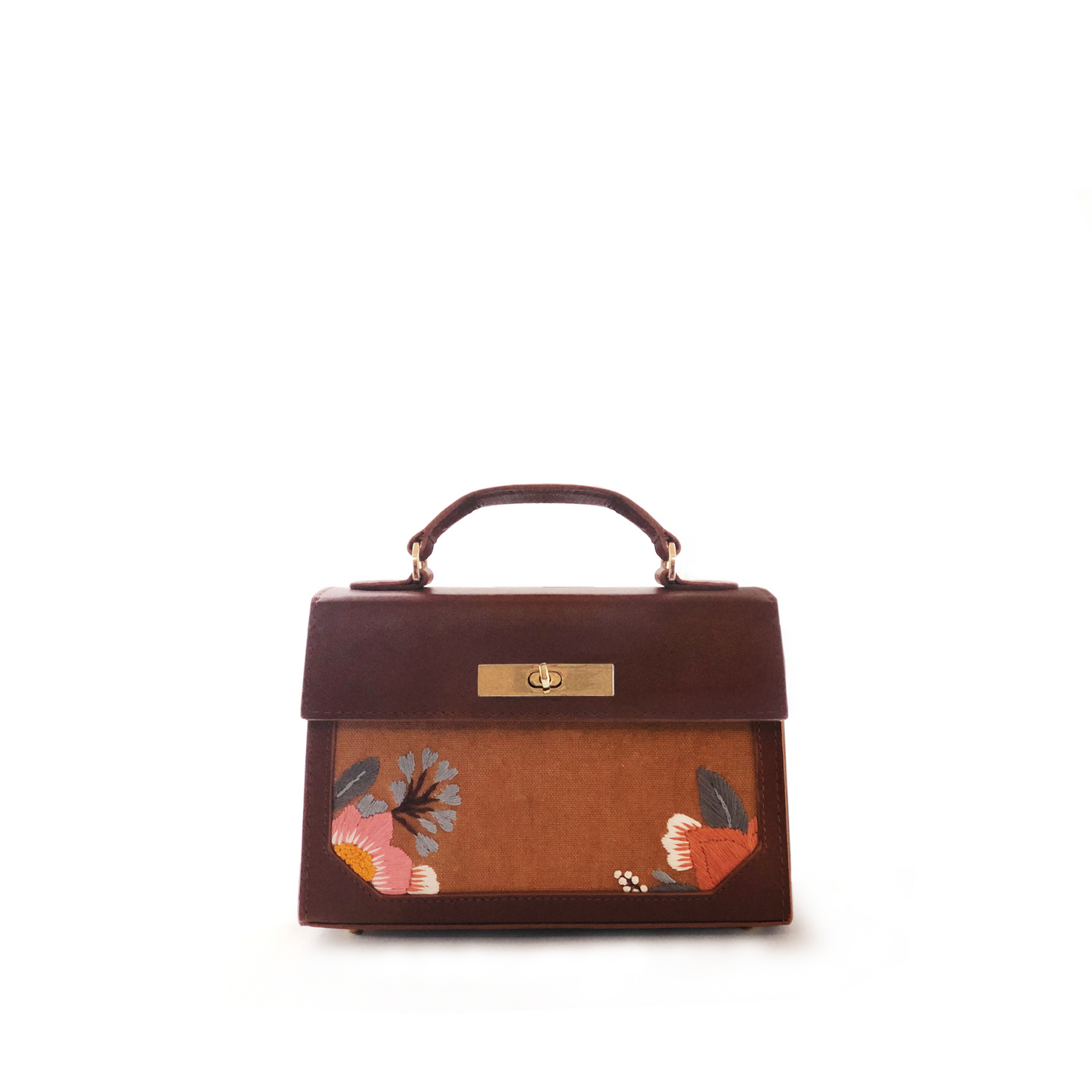 Iris mini embroidered handbag
