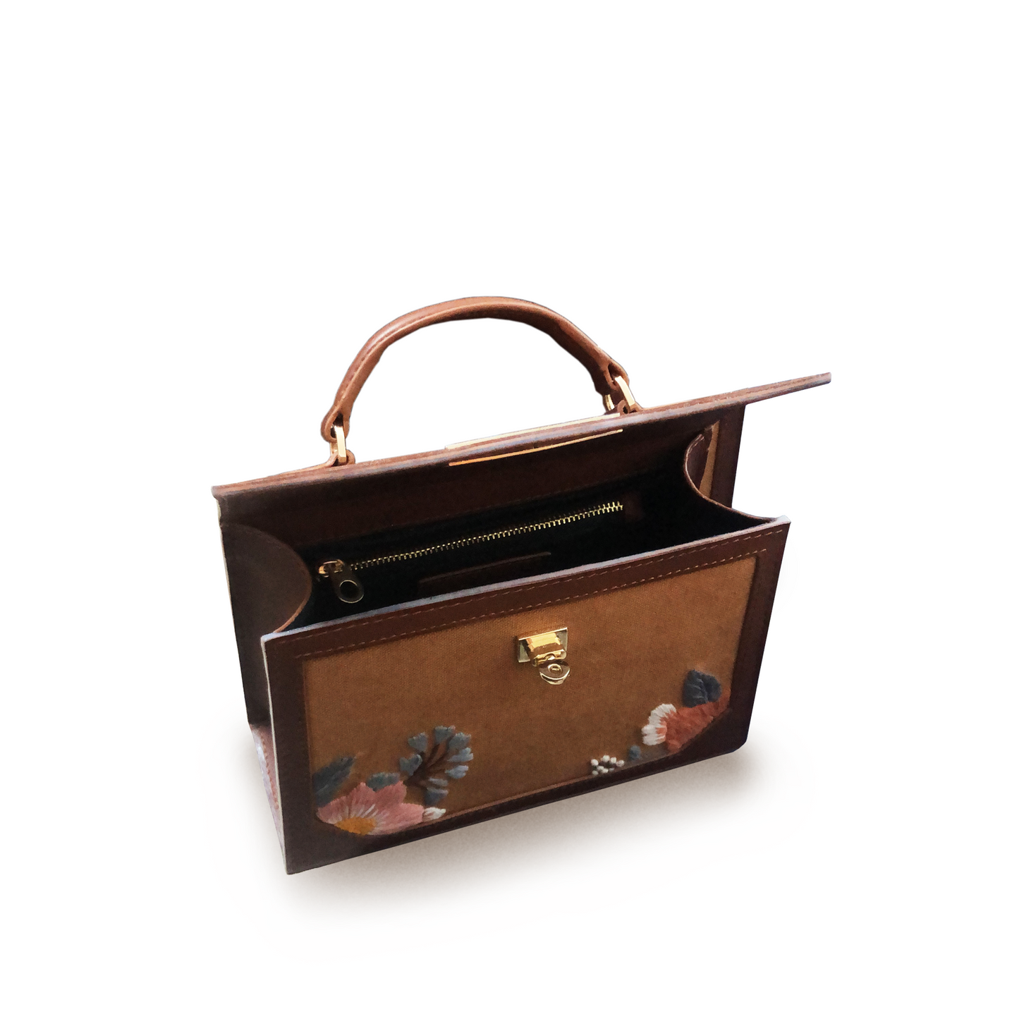 Iris mini embroidered handbag