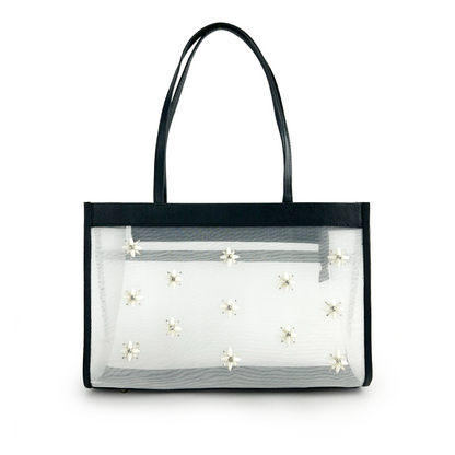 Casual mesh tote