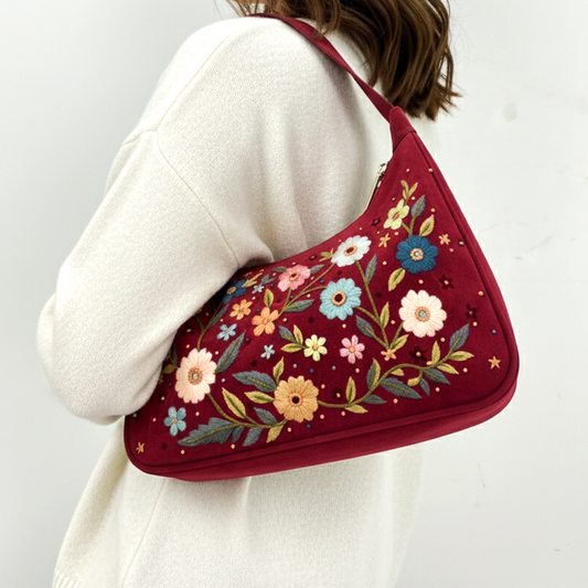 Wildflower meadow shoulder bag