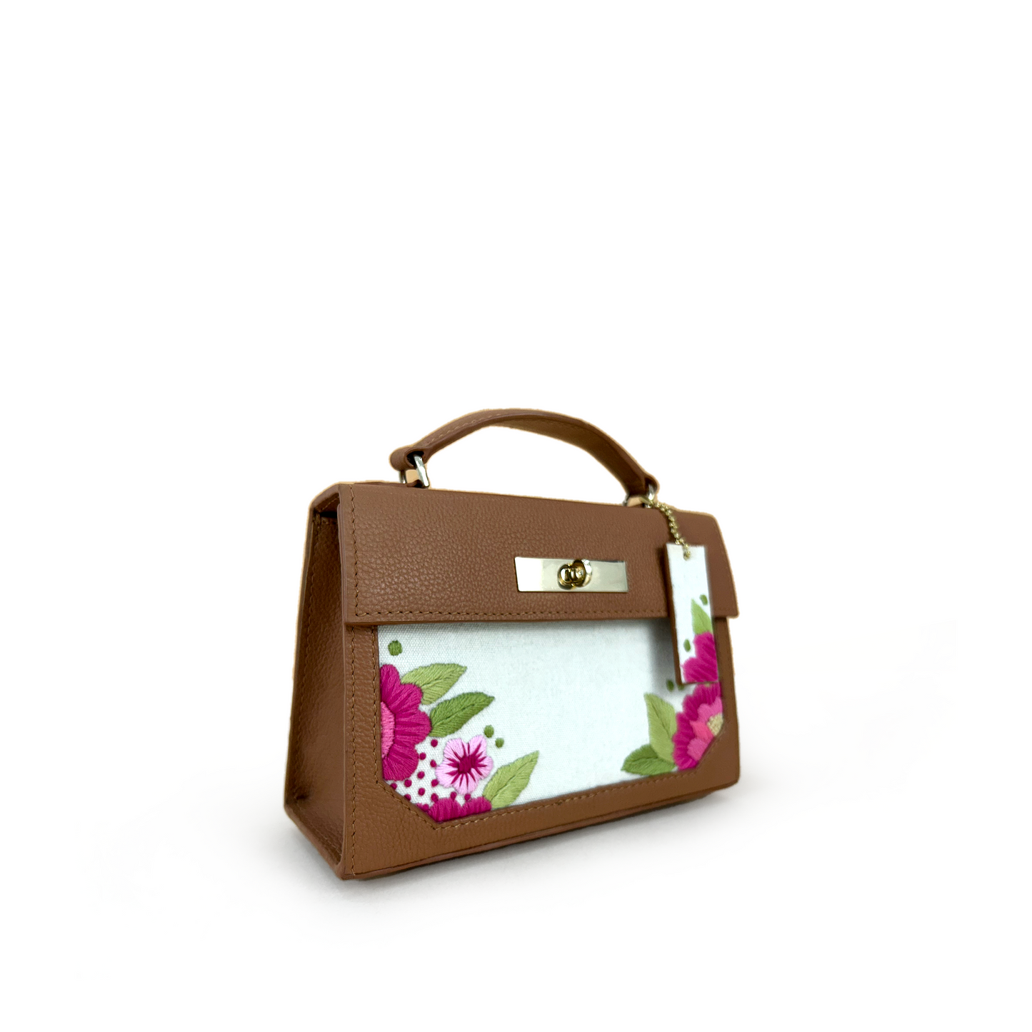 Iris mini embroidered handbag