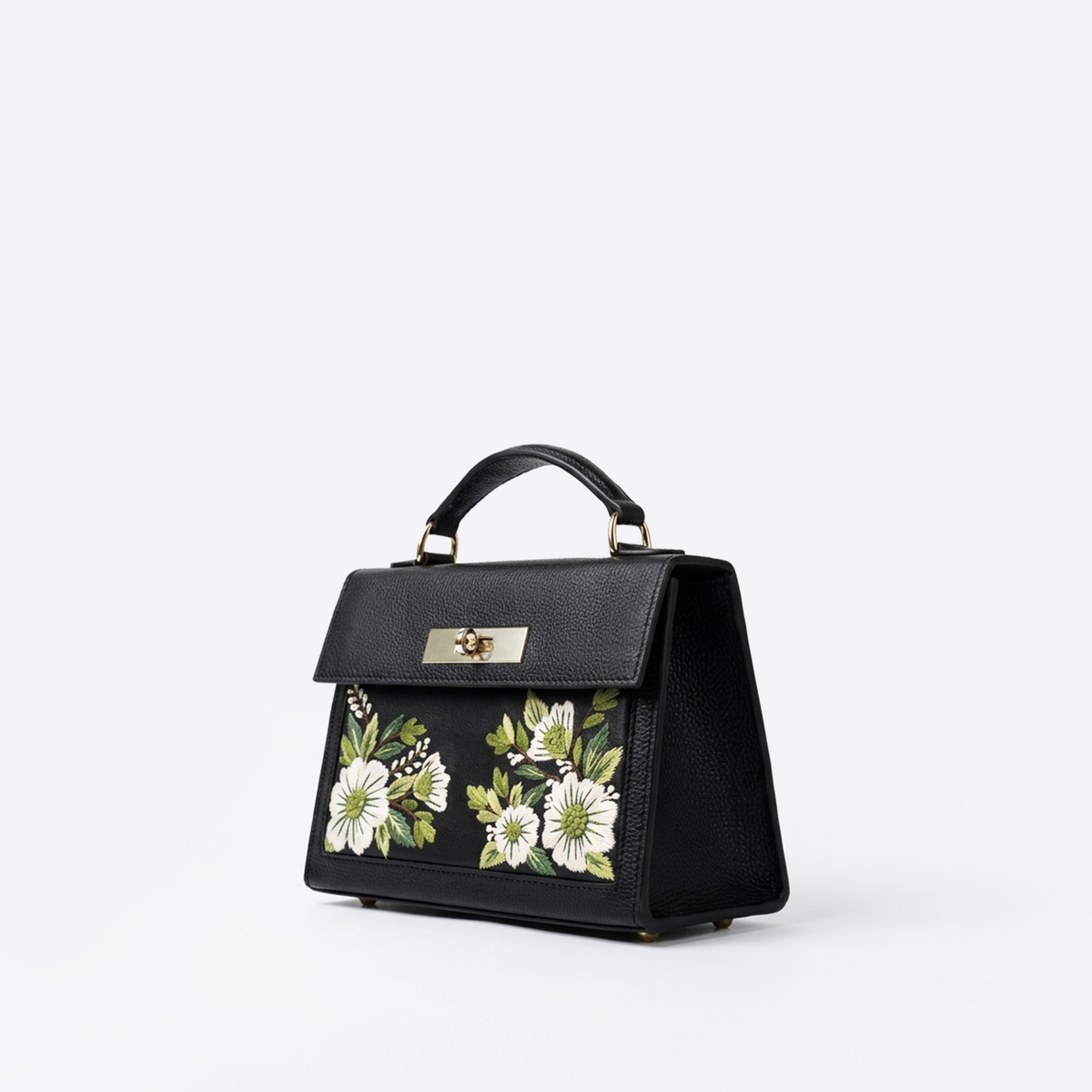 Iris mini embroidered handbag