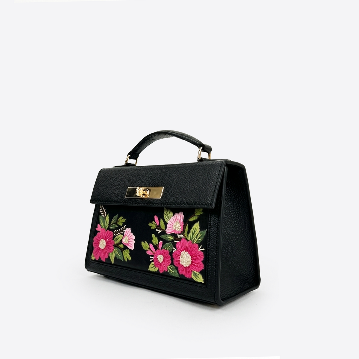 Iris mini embroidered handbag
