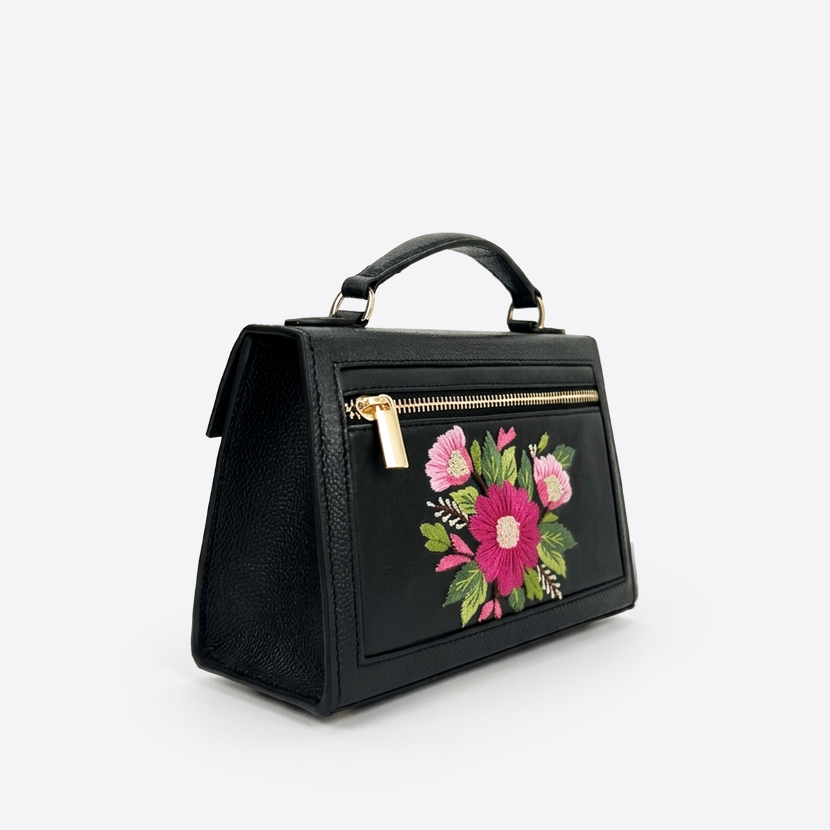 Iris mini embroidered handbag