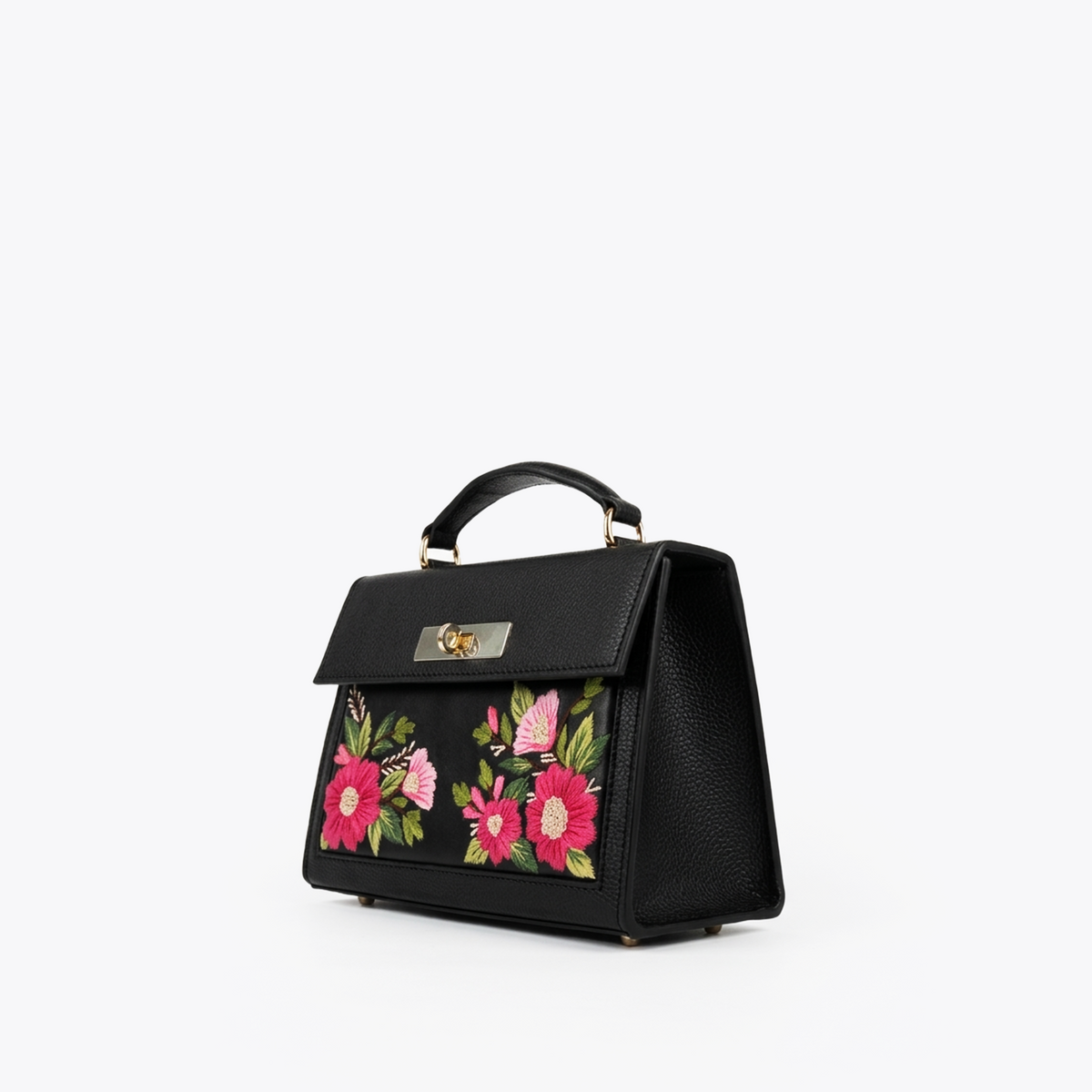 Iris mini embroidered handbag