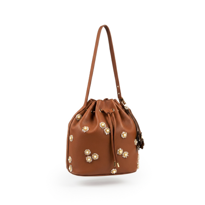 Luna Mollis midi bucket bag