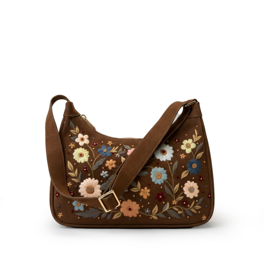 Wildflower meadow shoulder bag