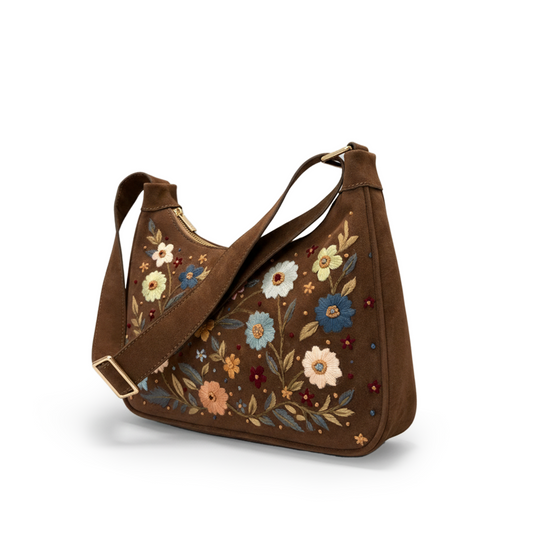 Wildflower meadow shoulder bag