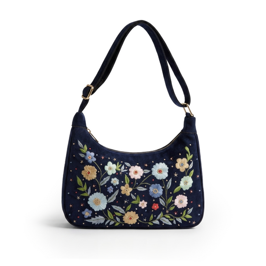 Wildflower meadow shoulder bag