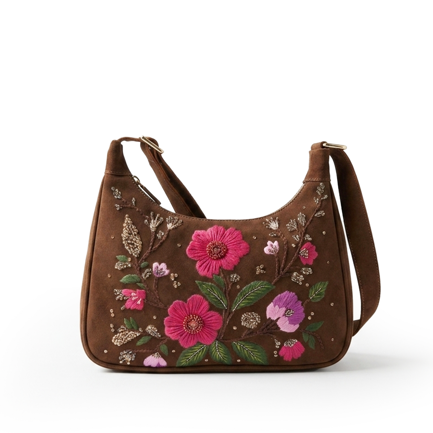 Wildflower meadow shoulder bag