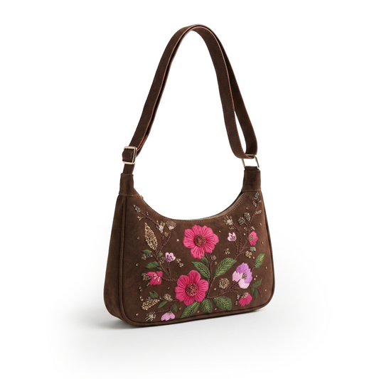 Wildflower meadow shoulder bag