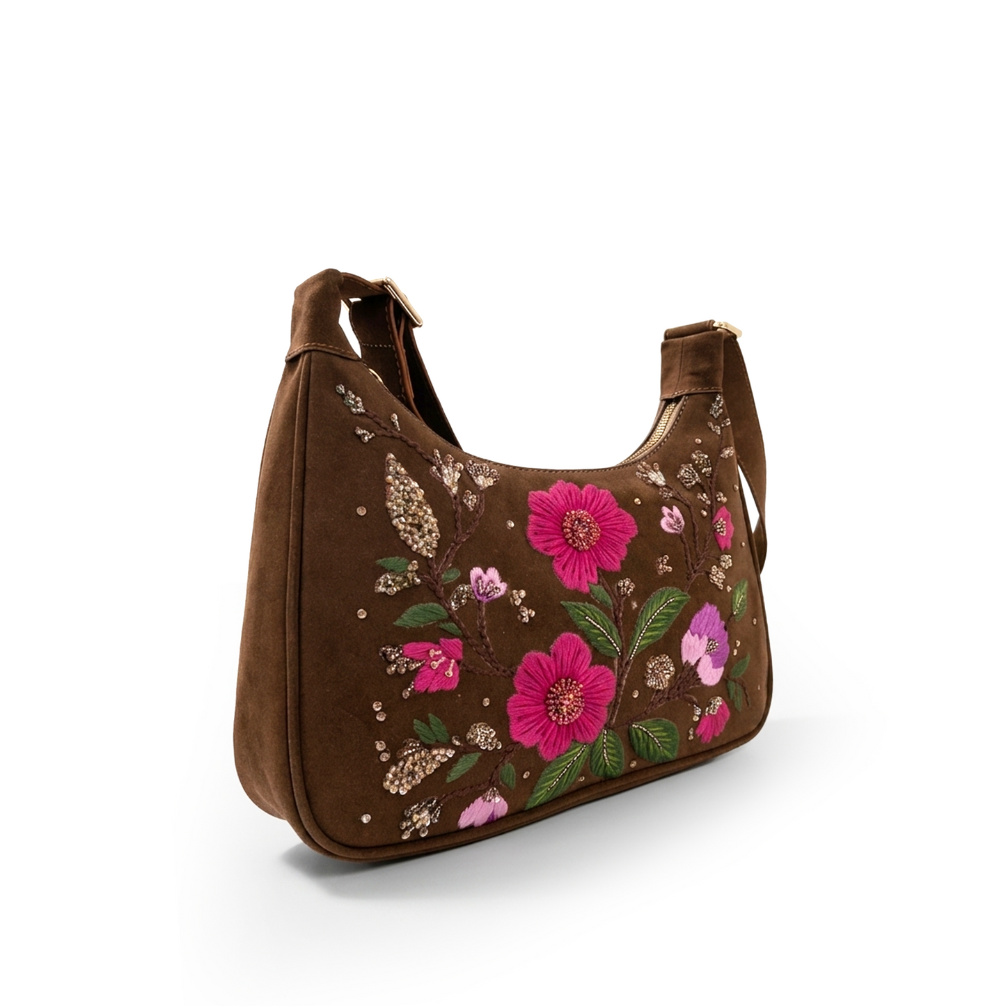 Wildflower meadow shoulder bag
