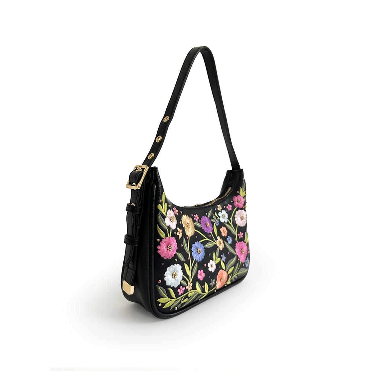 Wildflower meadow mini shoulder bag