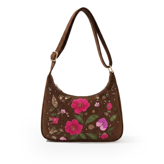 Wildflower meadow shoulder bag