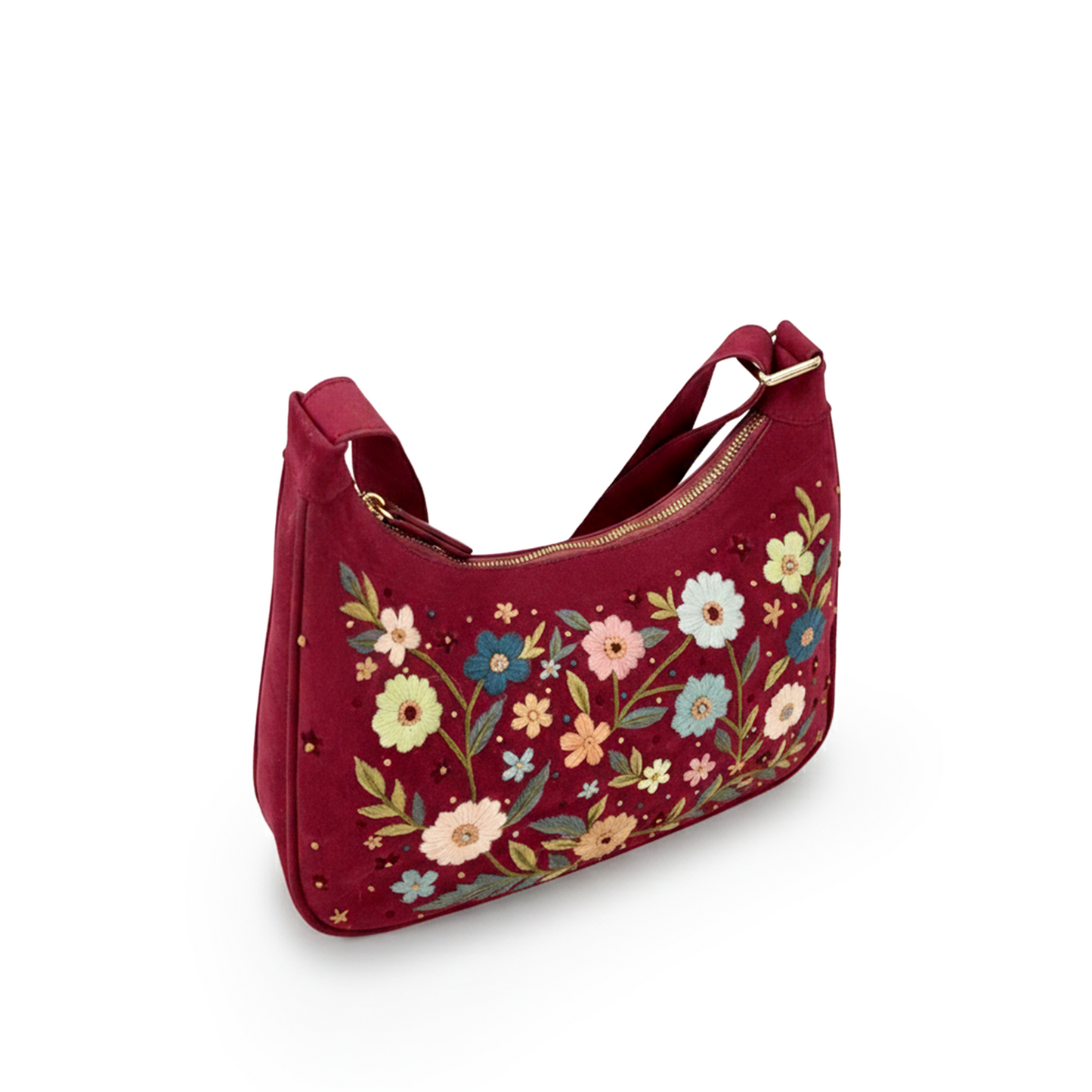 Wildflower meadow shoulder bag
